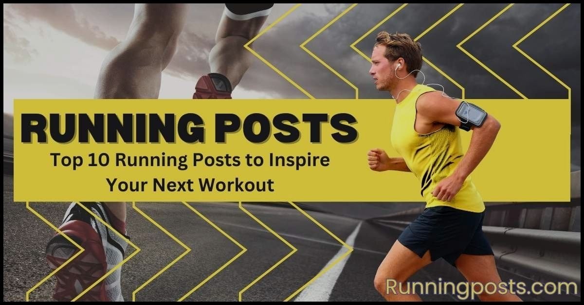 Running posts featured on a website."